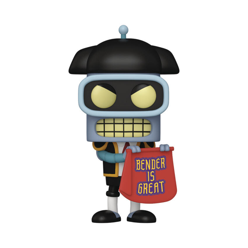 POP TV FUTURAMA S4 BENDER MATADOR VINYL FIGURE