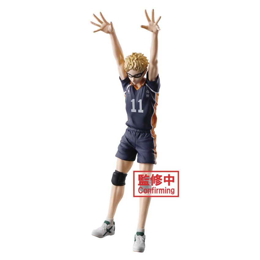 HAIKYU POSING KEI TSUKISHIMA STATUE