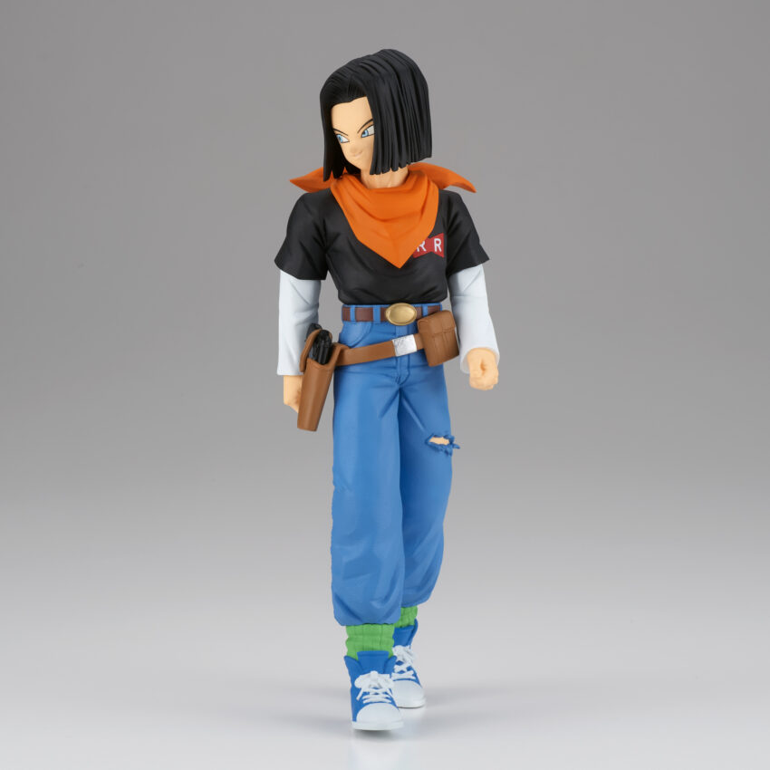 DRAGON BALL Z SOLID EDGE WORKS ANDROID 17 FIGURE