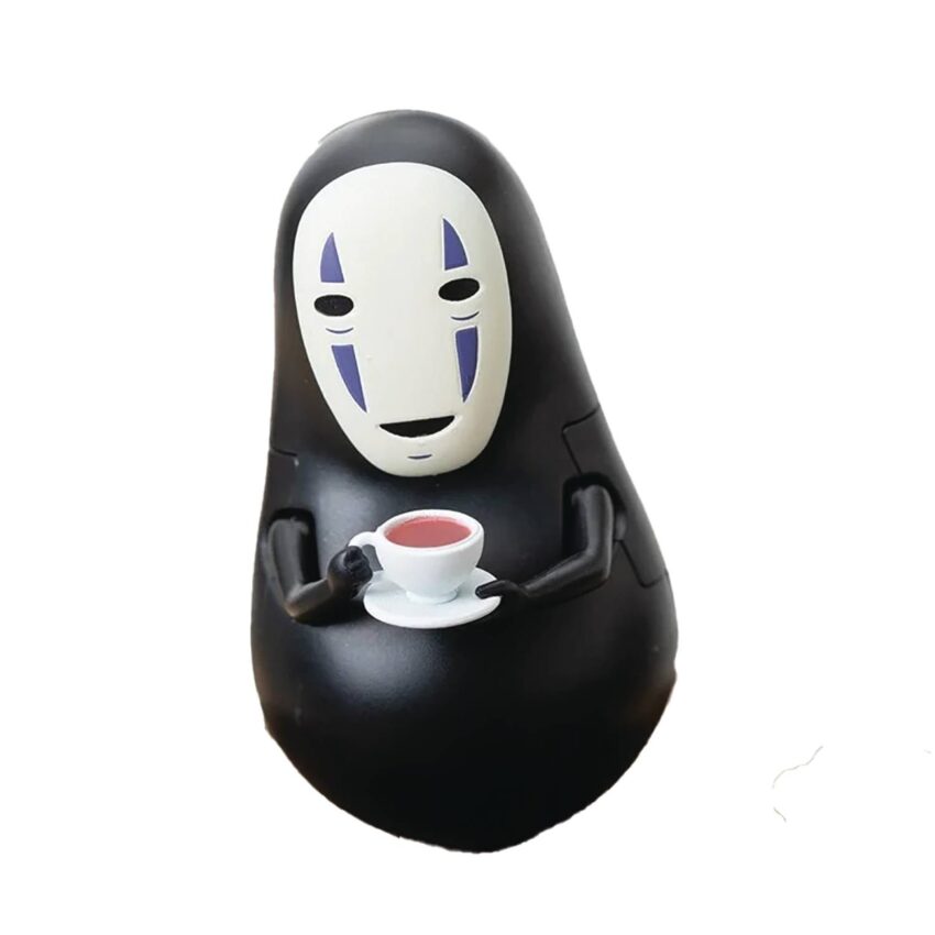 SPIRITED AWAY NO FACE TEACUP ROLY POLY TILTING FIGURE