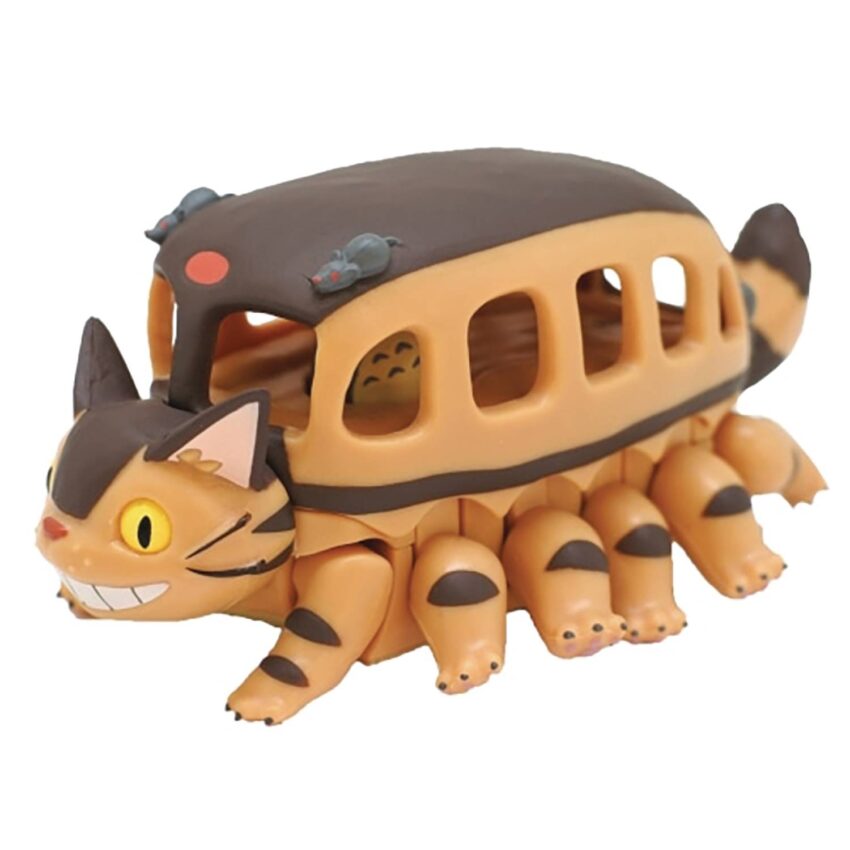 MY NEIGHBOR TOTORO PULL BACK CAT BUS WITH TOTORO FIGURE