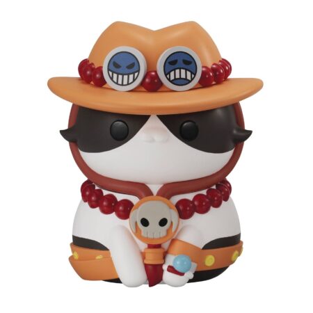 ONE PIECE NYANTO PORTGAS D ACE MEGA CAT FIGURE