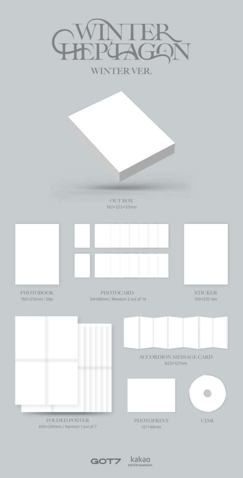 GOT7 - WINTER HEPTAGON