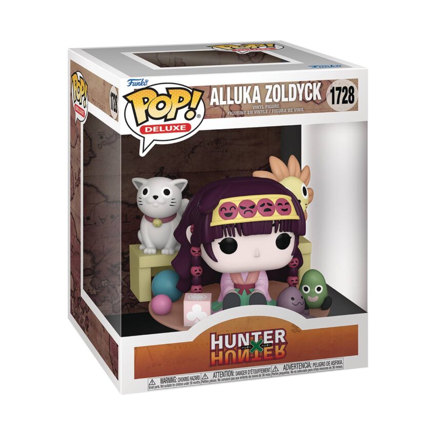 POP DELUXE HUNTER X HUNTER ALLUKA ZOLDYCK VINYL FIGURE