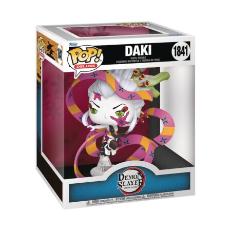 POP DELUXE DEMON SLAYER DAKI DEMON FORM VINYL FIGURE