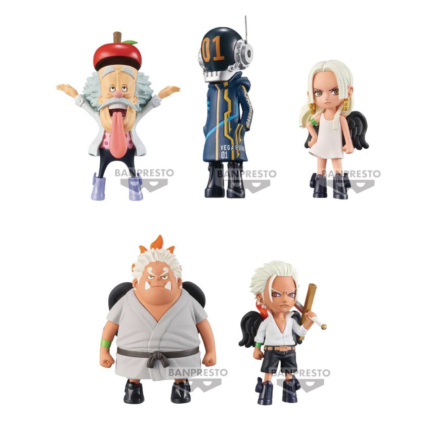 ONE PIECE EGGHEAD 4 WCF FIG. Each