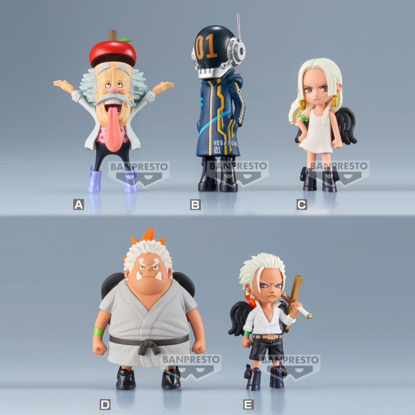 ONE PIECE EGGHEAD 4 WCF FIG. Each