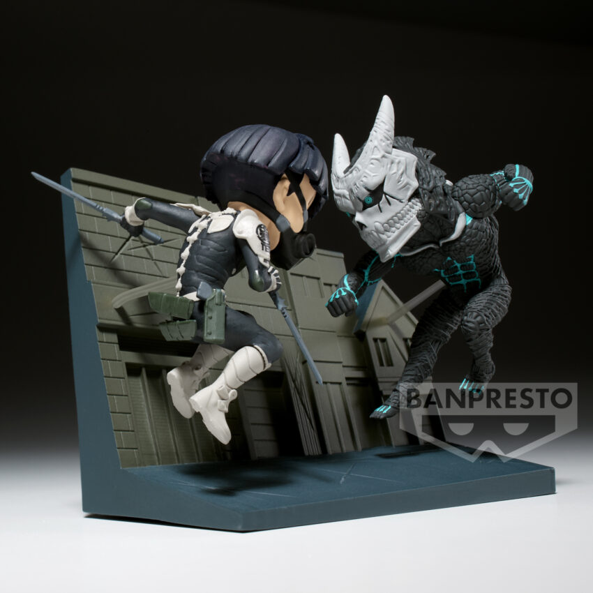 KAIJU NO 8 LOG STORIES SOSHIRO HOSHINA VS KAIJU NO 8 WCF FIGURE