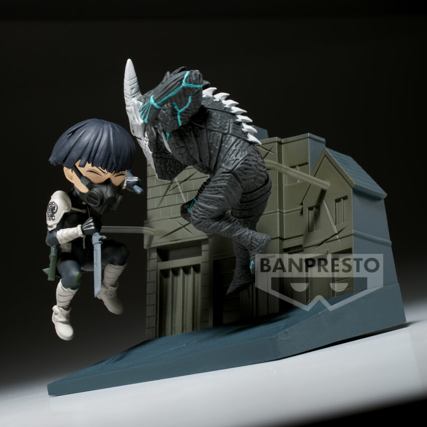 KAIJU NO 8 LOG STORIES SOSHIRO HOSHINA VS KAIJU NO 8 WCF FIGURE