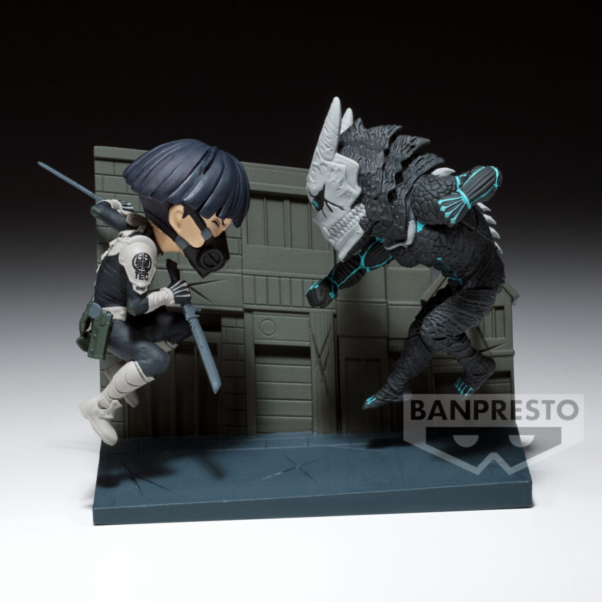 KAIJU NO 8 LOG STORIES SOSHIRO HOSHINA VS KAIJU NO 8 WCF FIGURE