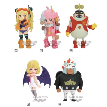 ONE PIECE EGGHEAD 5 WCF FIGURE 12PC BMB DS Sold At $16.99 Each