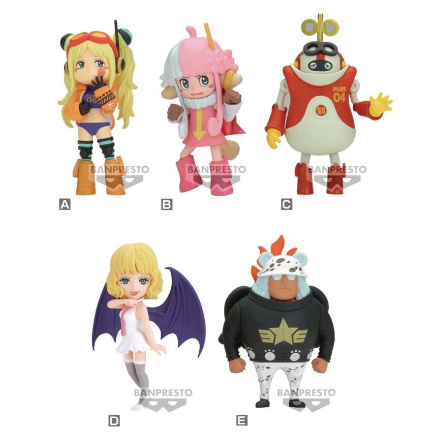 ONE PIECE EGGHEAD 5 WCF FIGURE 12PC BMB DS Sold At $16.99 Each