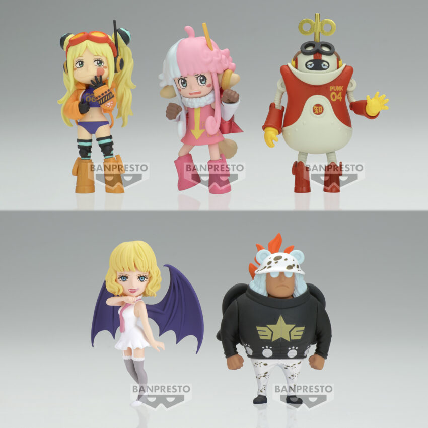 ONE PIECE EGGHEAD 5 WCF FIGURE 12PC BMB DS Sold At $16.99 Each