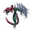 YU GI OH GX ELEMENTAL HERO FLAME WINGMAN S.H.MONSTERARTS