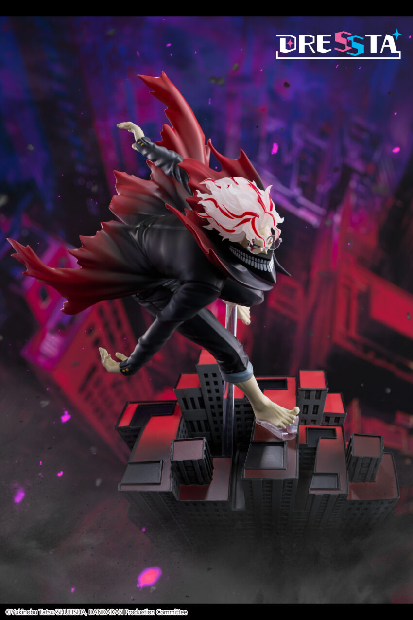 PRE-ORDER: DAN DA DAN DRESSTA OKARUN TRANSFORMED STATUE. ESTIMATE SHIP JUNE 2025