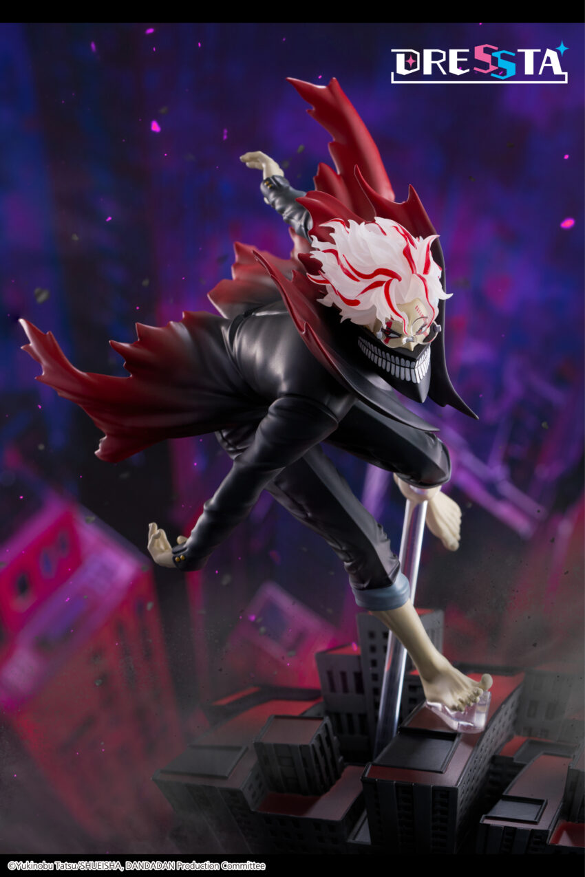 PRE-ORDER: DAN DA DAN DRESSTA OKARUN TRANSFORMED STATUE. ESTIMATE SHIP JUNE 2025