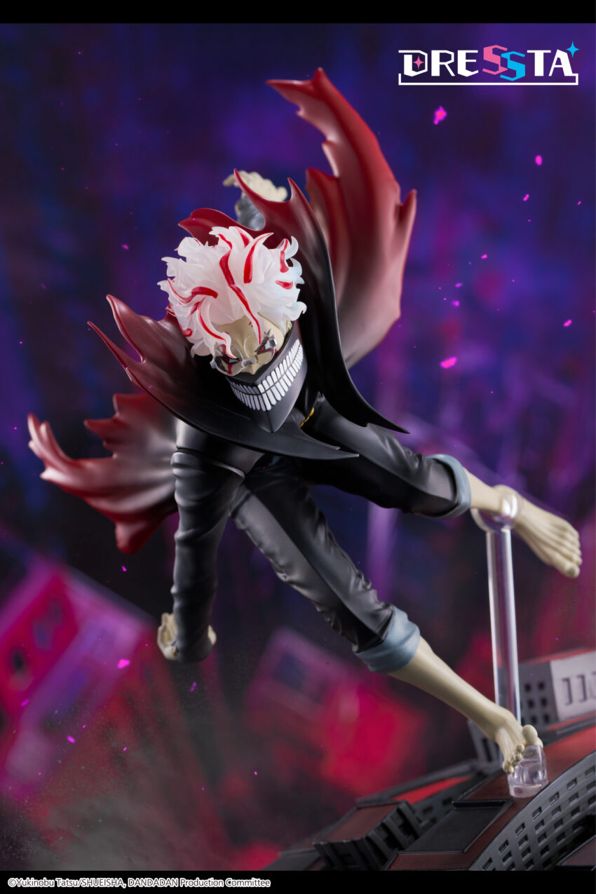PRE-ORDER: DAN DA DAN DRESSTA OKARUN TRANSFORMED STATUE. ESTIMATE SHIP JUNE 2025