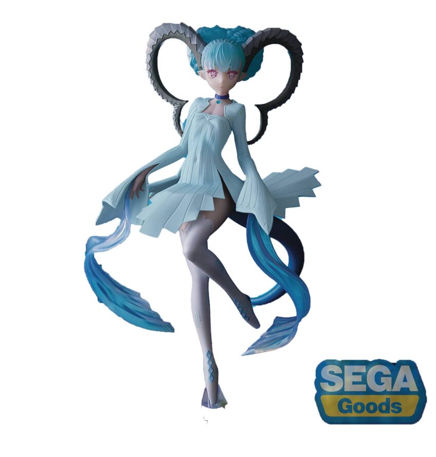Pre-order: FATE GRAND ORDER ARCADE LUMINASTA ALTER EGO LARVA TIAMAT FIGURE. ESTIMATE SHIP DATE JULY 2025