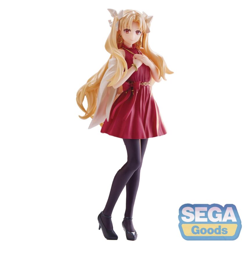 Pre-order: FATE GRAND ORDER ARCADE LUMINASTA LANCER ERESHKIGAL FIGURE. ESTIMATE SHIP DATE JULY 2025