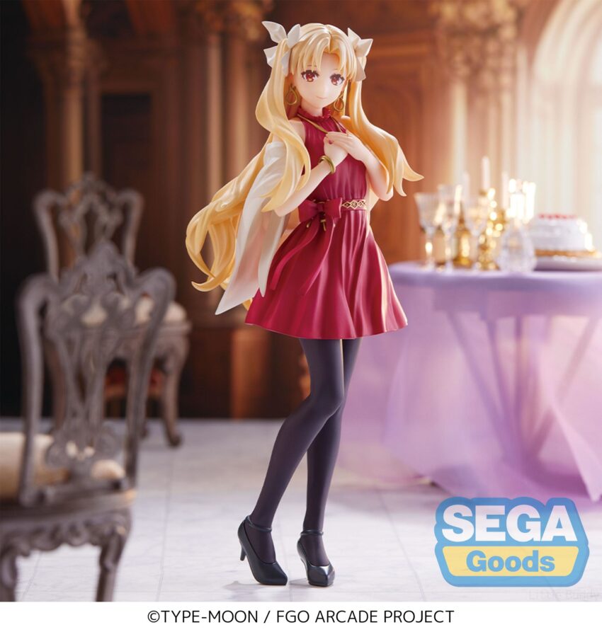 Pre-order: FATE GRAND ORDER ARCADE LUMINASTA LANCER ERESHKIGAL FIGURE. ESTIMATE SHIP DATE JULY 2025