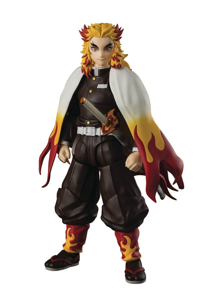 Pre-order: DEMON SLAYER KYOJURO RENGOKU S.H.FIGUARTS ACTION FIGURE. ESTIMATE SHIP DATE SEPTEMBER 2025