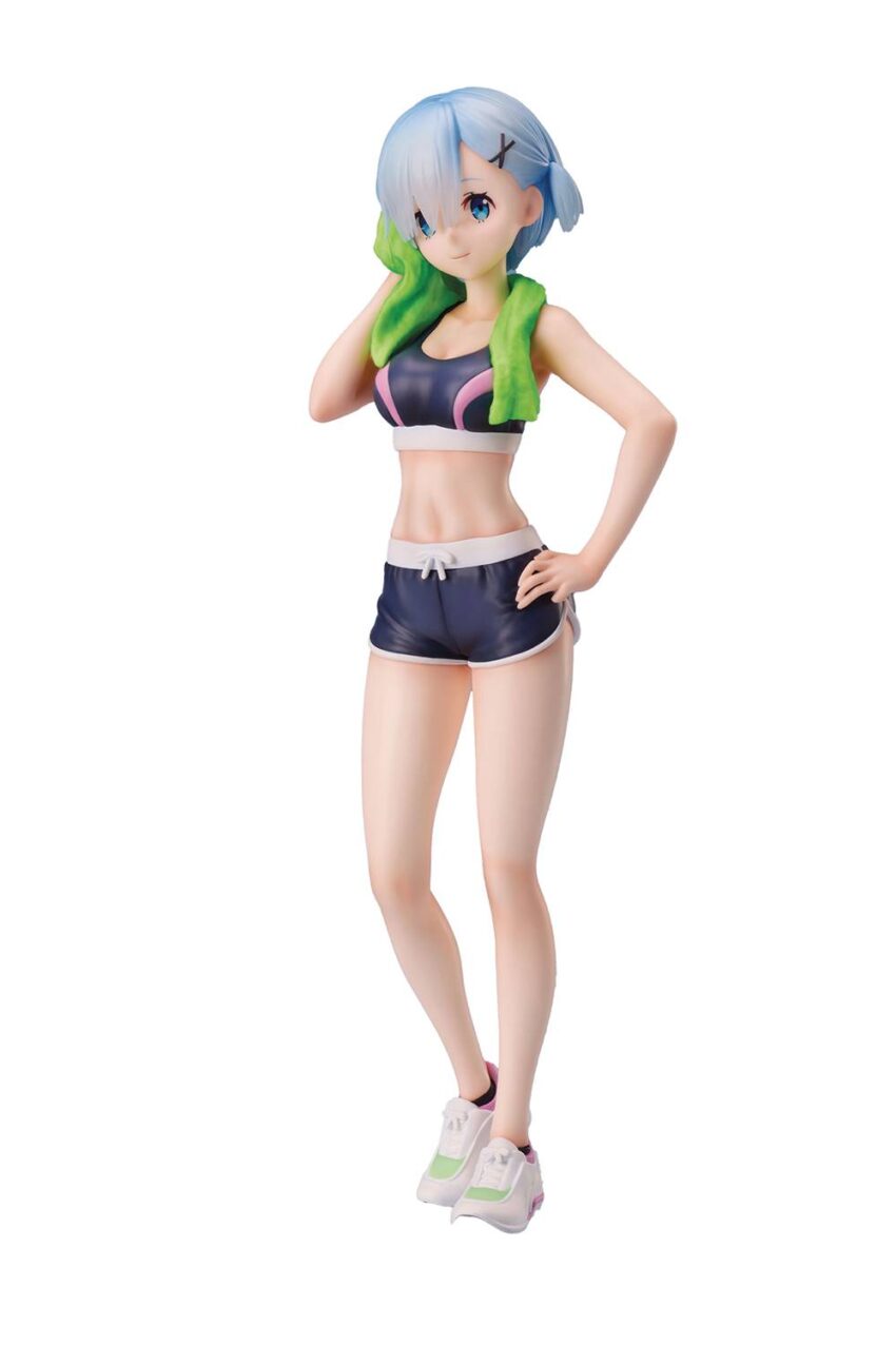 Pre-order:RE ZERO STARTING LIFE REM SPORTS WEAR 1/7 FIGURE. ESTIMATE SHIP DATE JULY 2025