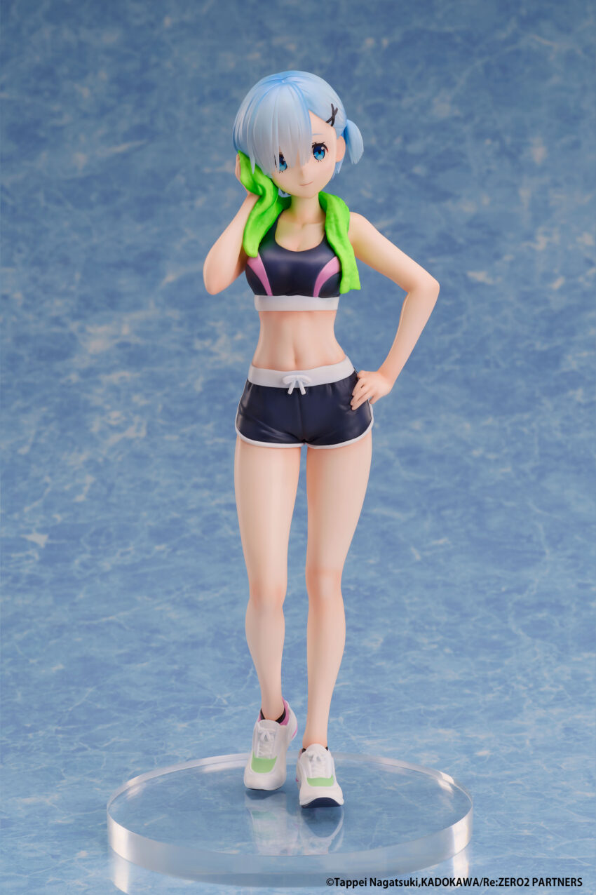 Pre-order:RE ZERO STARTING LIFE REM SPORTS WEAR 1/7 FIGURE. ESTIMATE SHIP DATE JULY 2025