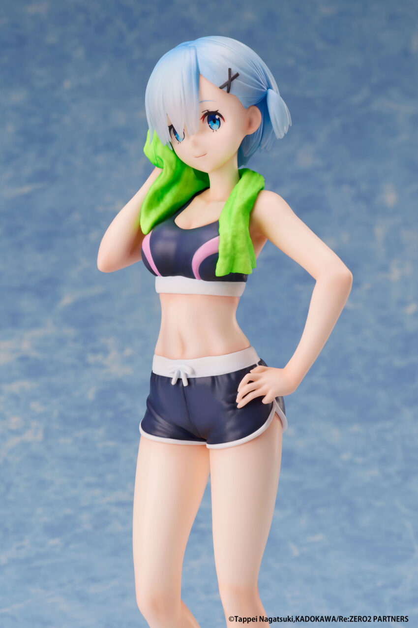 Pre-order:RE ZERO STARTING LIFE REM SPORTS WEAR 1/7 FIGURE. ESTIMATE SHIP DATE JULY 2025