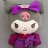 SANRIO: My Melody, Kuromi - Japanese Style Dress Up Plush. KUROMI ver.B (Purple)