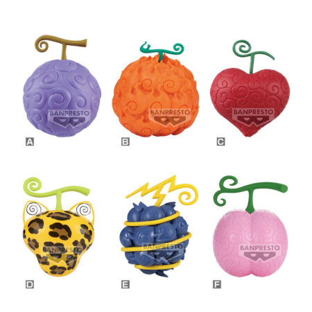 One Piece Devil Fruits Collection Figure vol. 5 - (A) - Luffy's Gum-Gum Fruit