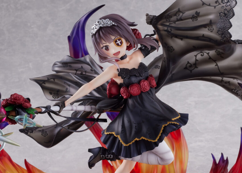 GODS BLESSING WONDERFUL WORLD MEGUMIN BLACK ROSE 1/7 PVC FIGURE