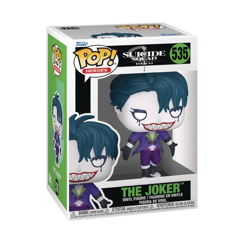 POP ANIMATION DC SUICIDE SQUAD ISEKAI JOKER FIGURE