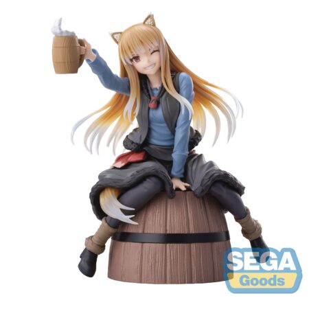 Pre-order: SPICE & WOLF MERCHANT MEETS WISE WOLF LUMINASTA HOLO FIGURE.