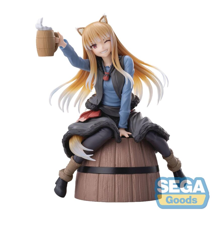 Pre-order: SPICE & WOLF MERCHANT MEETS WISE WOLF LUMINASTA HOLO FIGURE.
