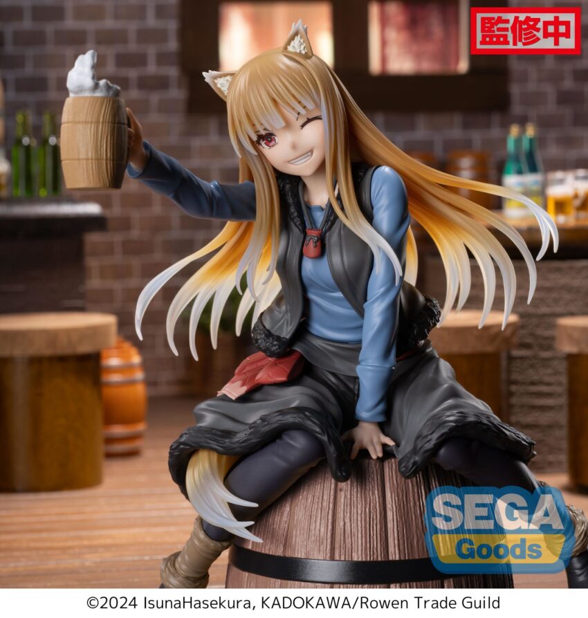 Pre-order: SPICE & WOLF MERCHANT MEETS WISE WOLF LUMINASTA HOLO FIGURE.
