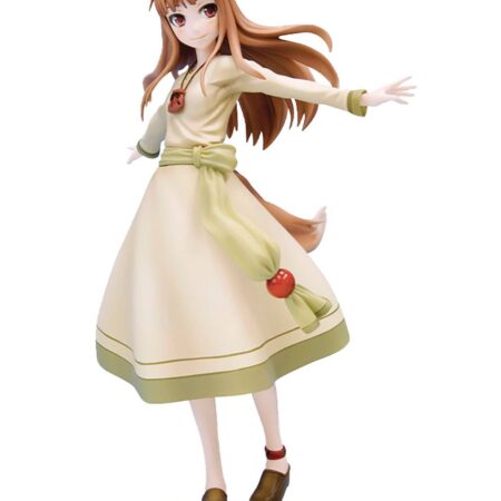 SPICE & WOLF MERCHANT MEETS WISE WOLF HOLO PVC STATUE