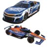 LIONEL KYLE LARSON 1100 QUALIFYING SET 1/64 DIE-CAST 2PK CAR