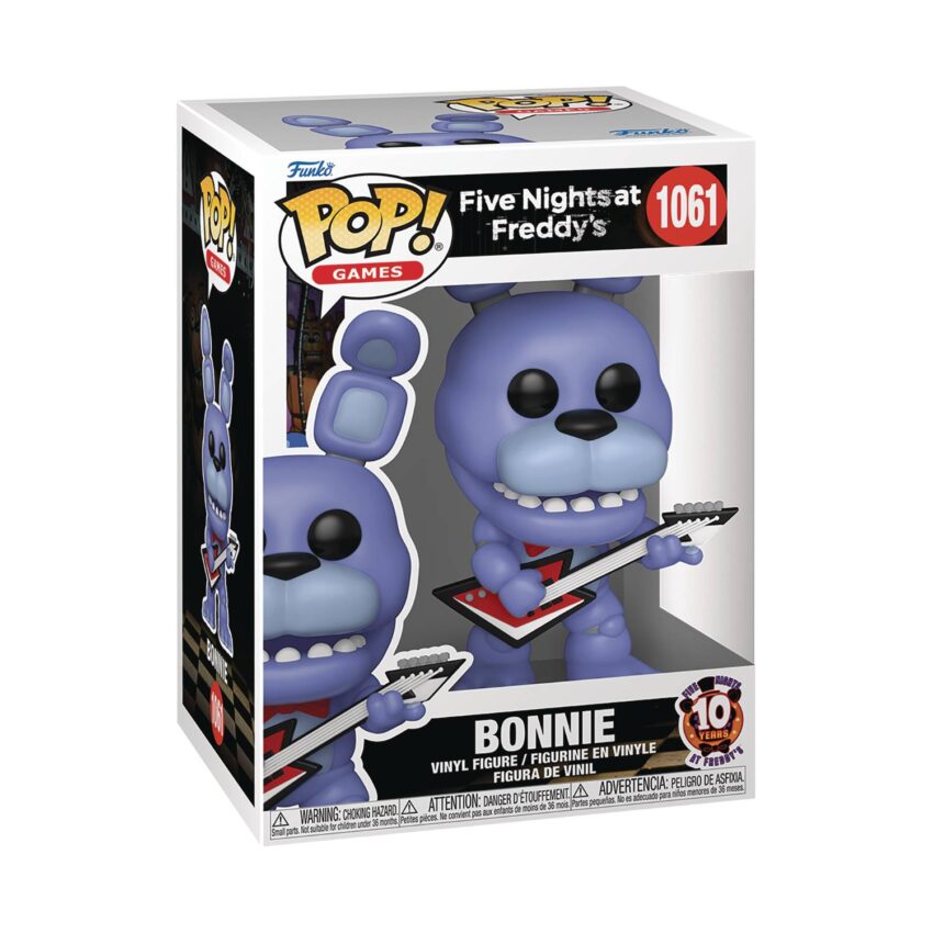 POP GAMES FNAF 10Y ANNIVERSARY BONNIE FIGURE