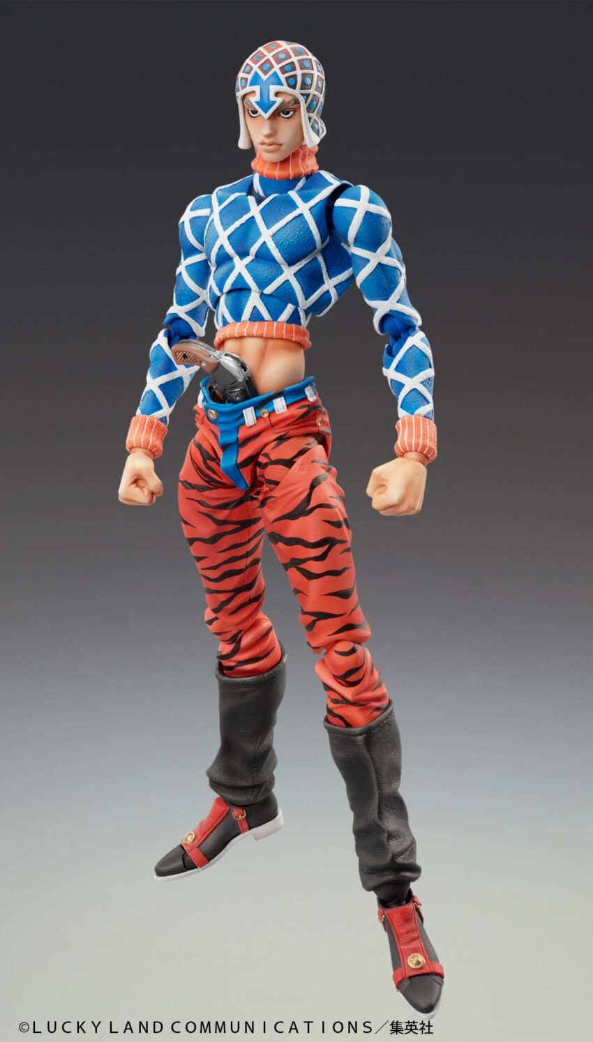 JOJO BIZARRE ADV PT5 CHOZOKADO GUIDO MISTA & SP ACTION FIGURE