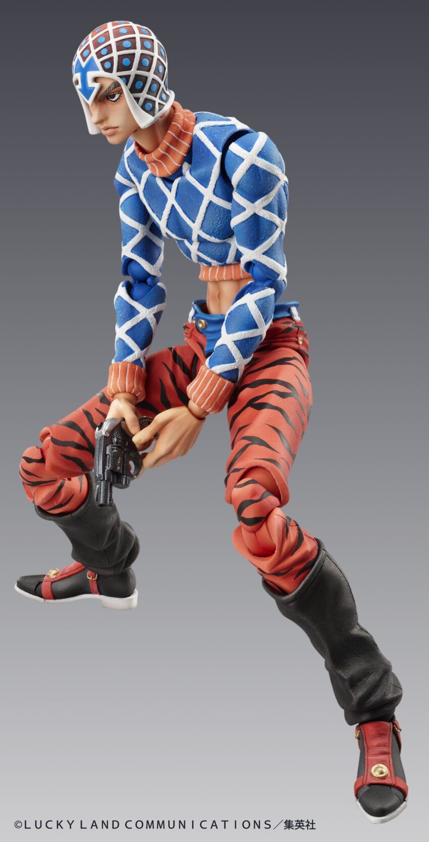 JOJO BIZARRE ADV PT5 CHOZOKADO GUIDO MISTA & SP ACTION FIGURE
