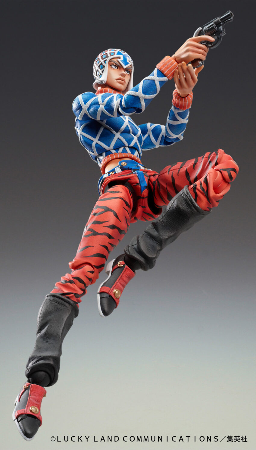 JOJO BIZARRE ADV PT5 CHOZOKADO GUIDO MISTA & SP ACTION FIGURE