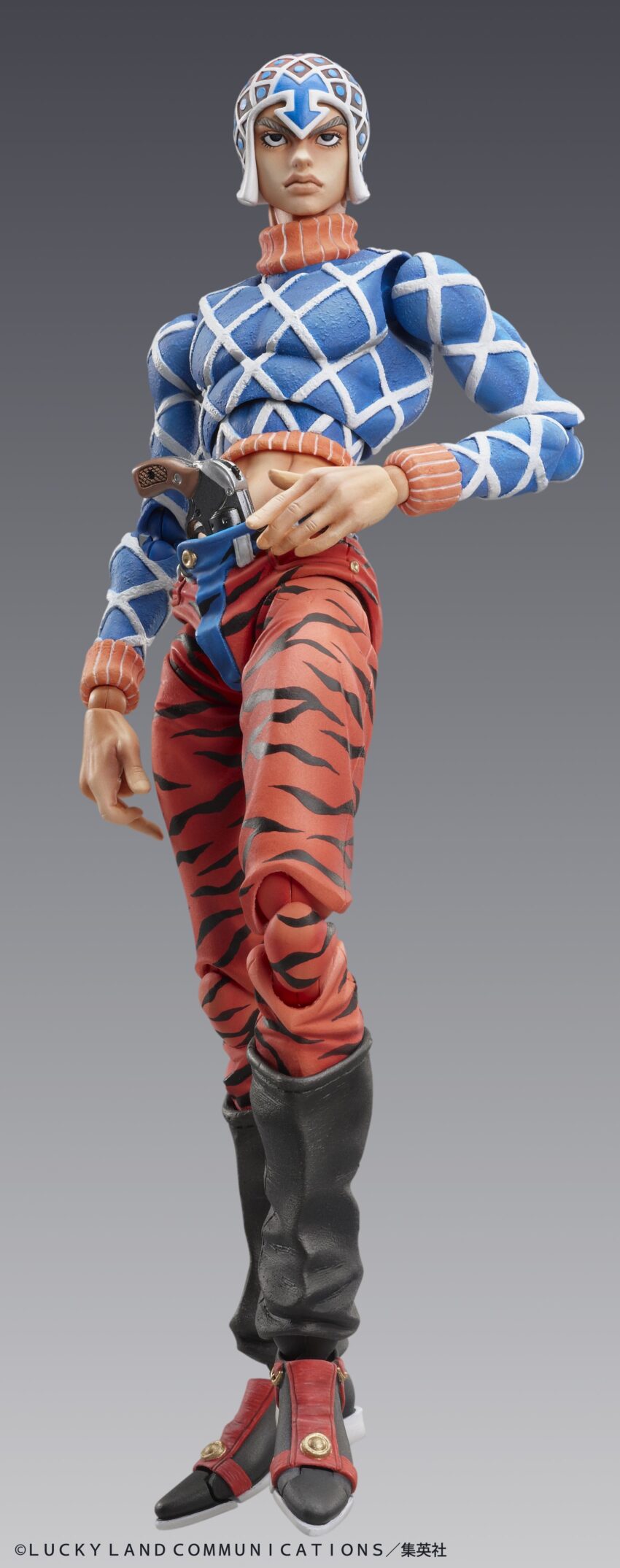 JOJO BIZARRE ADV PT5 CHOZOKADO GUIDO MISTA & SP ACTION FIGURE