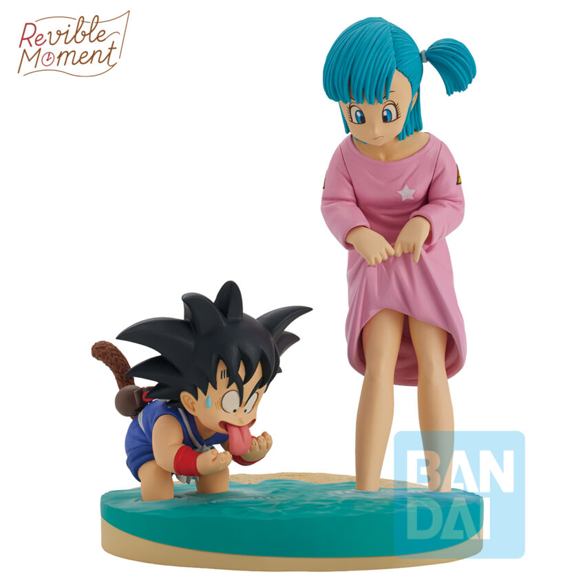 DRAGON BALL DRAGON HISTORY SON GOKU & BULMA ICHIBAN FIGURE