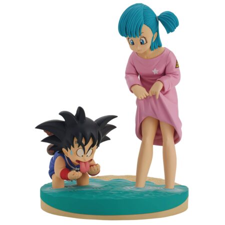 DRAGON BALL DRAGON HISTORY SON GOKU & BULMA ICHIBAN FIGURE