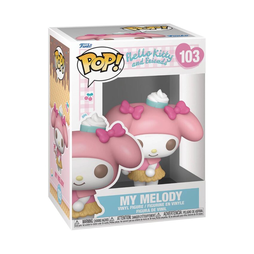 POP SANRIO HELLO KITTY ICE CREAM MY MELODY IC FIGURE