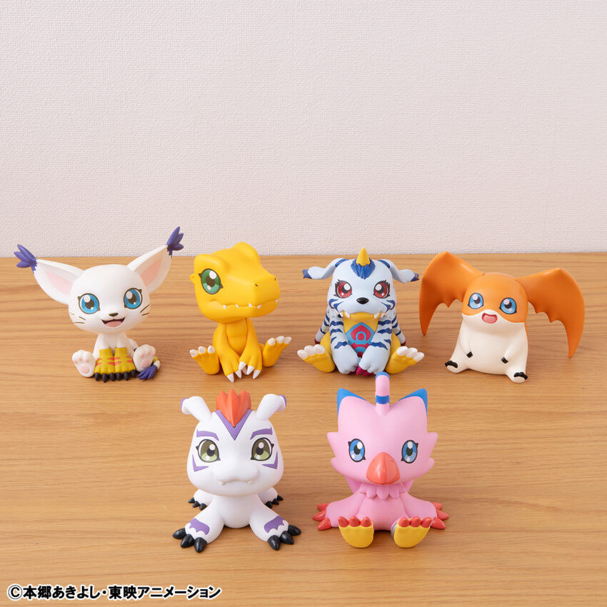 DIGIMON ADVENTURE LOOKUP PIYOMON & GOMAMON FIGURE SET WITH GIFT