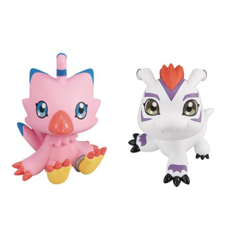 DIGIMON ADVENTURE LOOKUP PIYOMON & GOMAMON FIGURE SET WITH GIFT