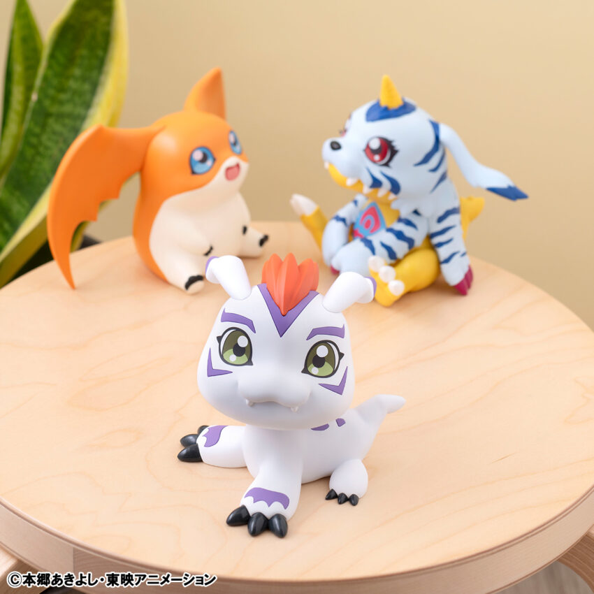 DIGIMON ADVENTURE LOOKUP PIYOMON & GOMAMON FIGURE SET WITH GIFT