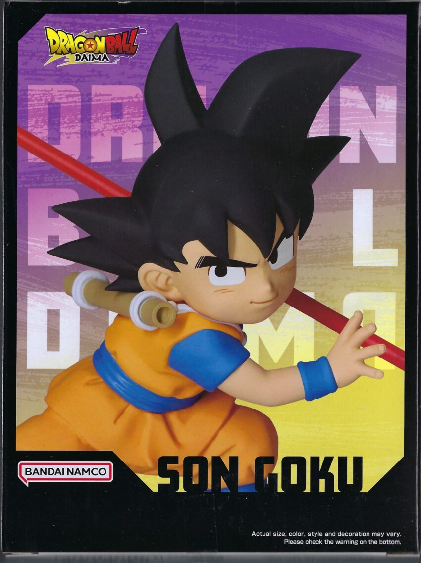 DRAGON BALL SON GOKU WITH PANEL FIGURE