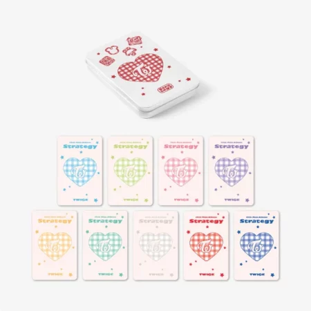 [TWICE] [STRATEGY] TINCASE PHOTOCARD SET